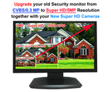 [MT-G3D195HDECO] 19.5" 16:9 5MP Super HD Professional Security LED Monitor,  Support HD-TVI, AHD, CVI & CVBS, 1 HDMI and 2 BNC Inputs & 1 BNC Output, Working with Super HD 5MP Security Cameras Directly in Addition to DVR/NVR & PC