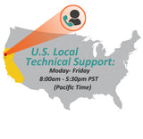 101AV 8" CCTV Professional Security Monitor VGA BNC TFT LCD LED Display Metal 4:3 - 101AVInc.