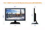 101AV Security Monitor 19.5" True Full HD 1080P 1920x1080 HDMI VGA BNC inputs and Looping BNC output - 101AVInc.